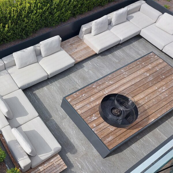 Porcea Greige Porcelain Paver